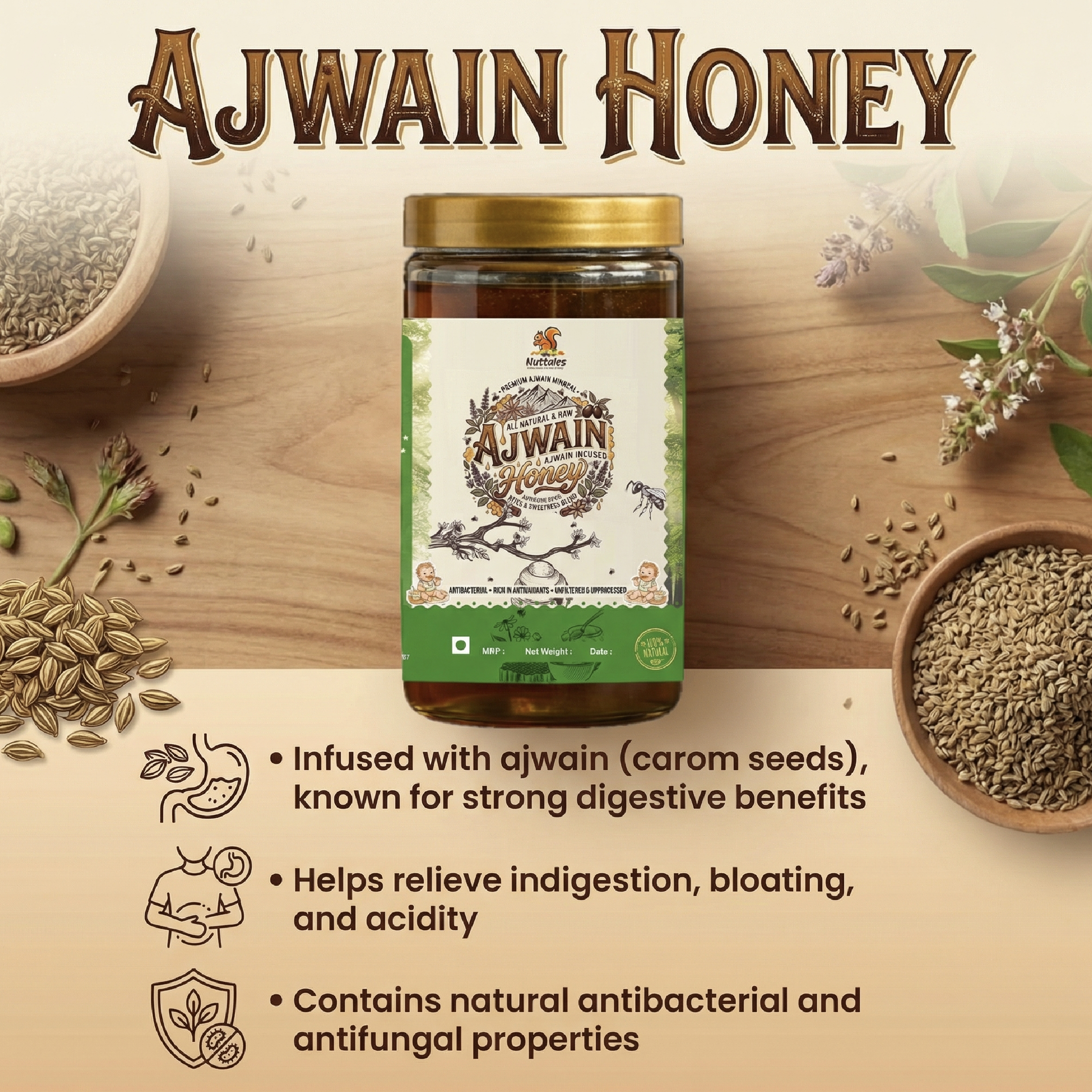 Ajwain Honey — image 2